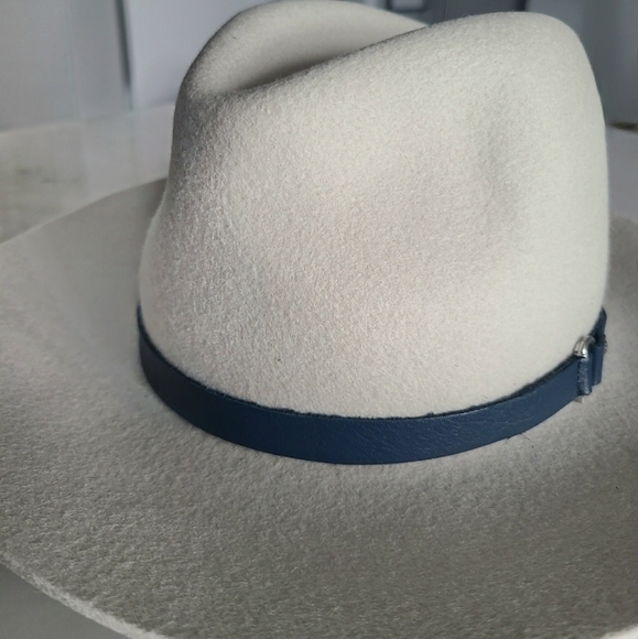 rag & bone Finley Wool Fedora, Size Small, Parchment, NWT - Picture 11 of 16